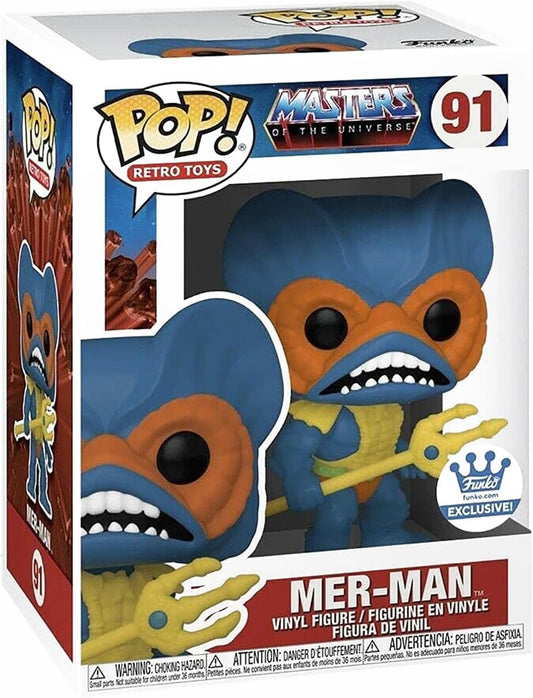 FUNKO POP TV MASTERS OF THE UNI.RETRO MER-MAN *EX* 91