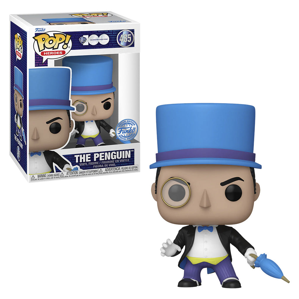 FUNKO POP HEROES WARNER BROS 100TH EXCLUSIVE - THE PENGUIN 485