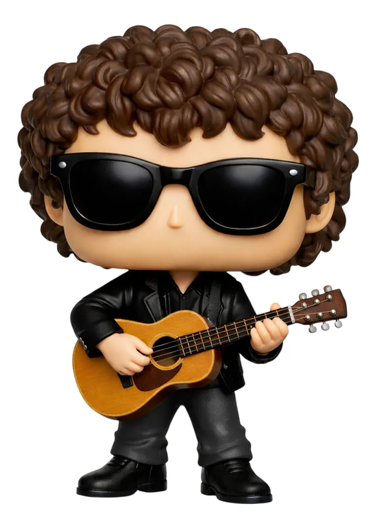 Bob Dylan Personalizado em 3D Estilo Pop