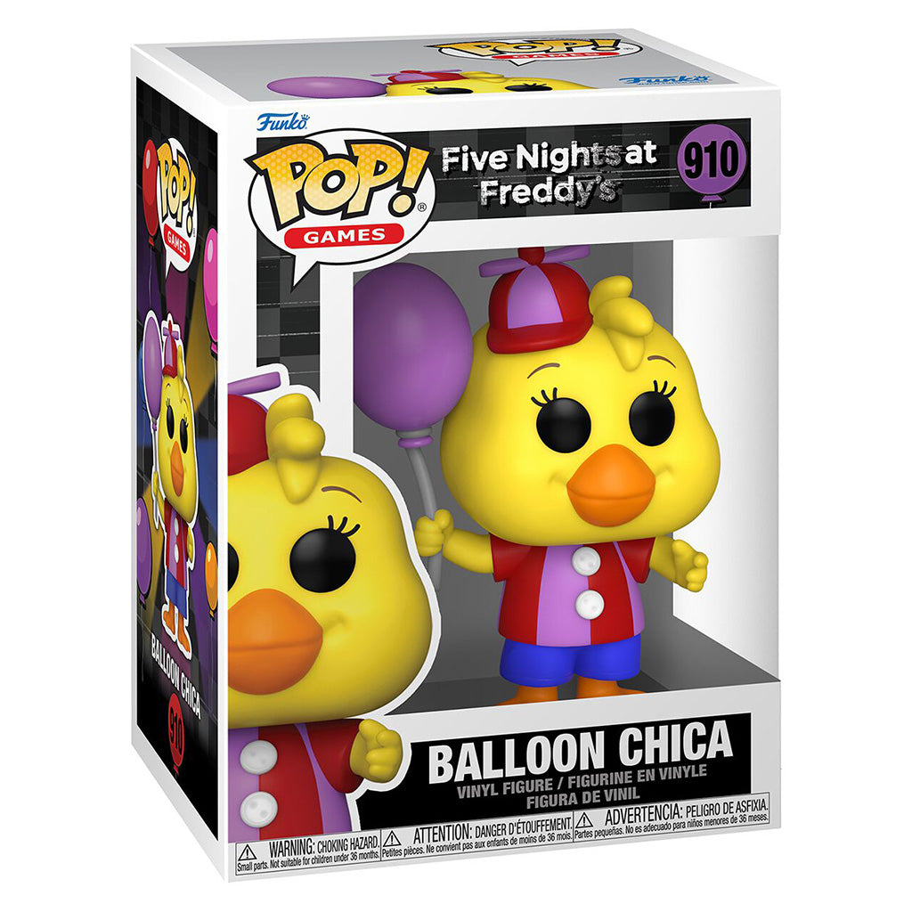 FUNKO POP FIVE NIGTHS FREDDY BALLOON CHICA 910