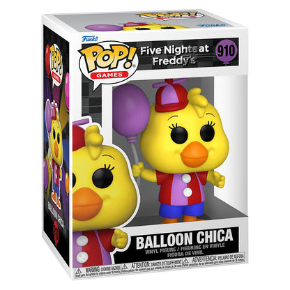 FUNKO POP FIVE NIGTHS FREDDY BALLOON CHICA 910