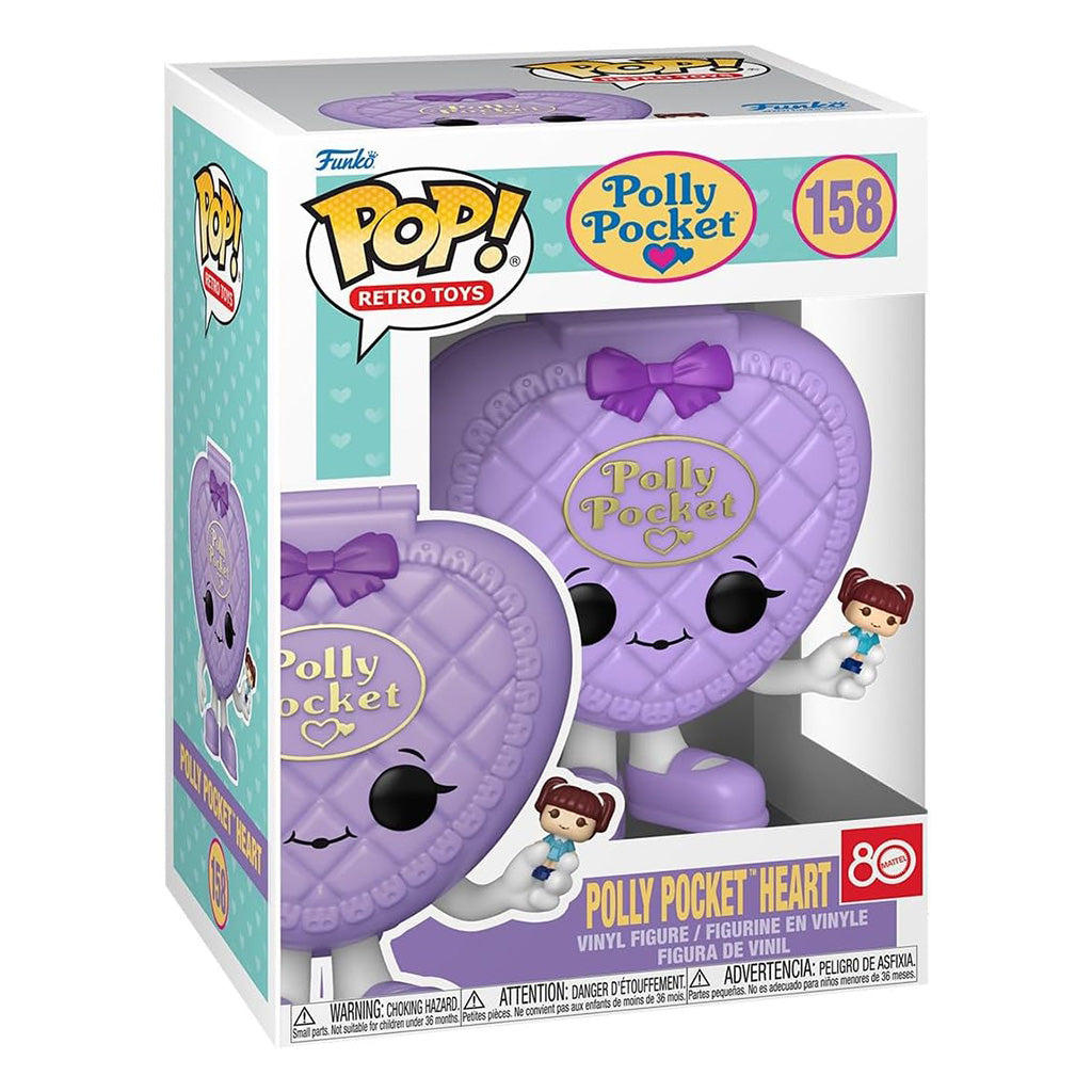 FUNKO POP RETRO TOYS POLLY POCKET - POLLY POCKET HEART 158