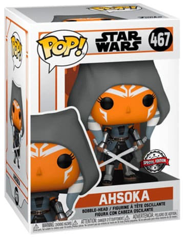 FUNKO POP STAR WARS THE MANDALORIAN EXCLUSIVE - AHSOKA 467