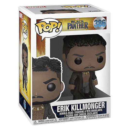 FUNKO POP MARVEL BLACK PANTHER - ERIK KILLMONGER 386