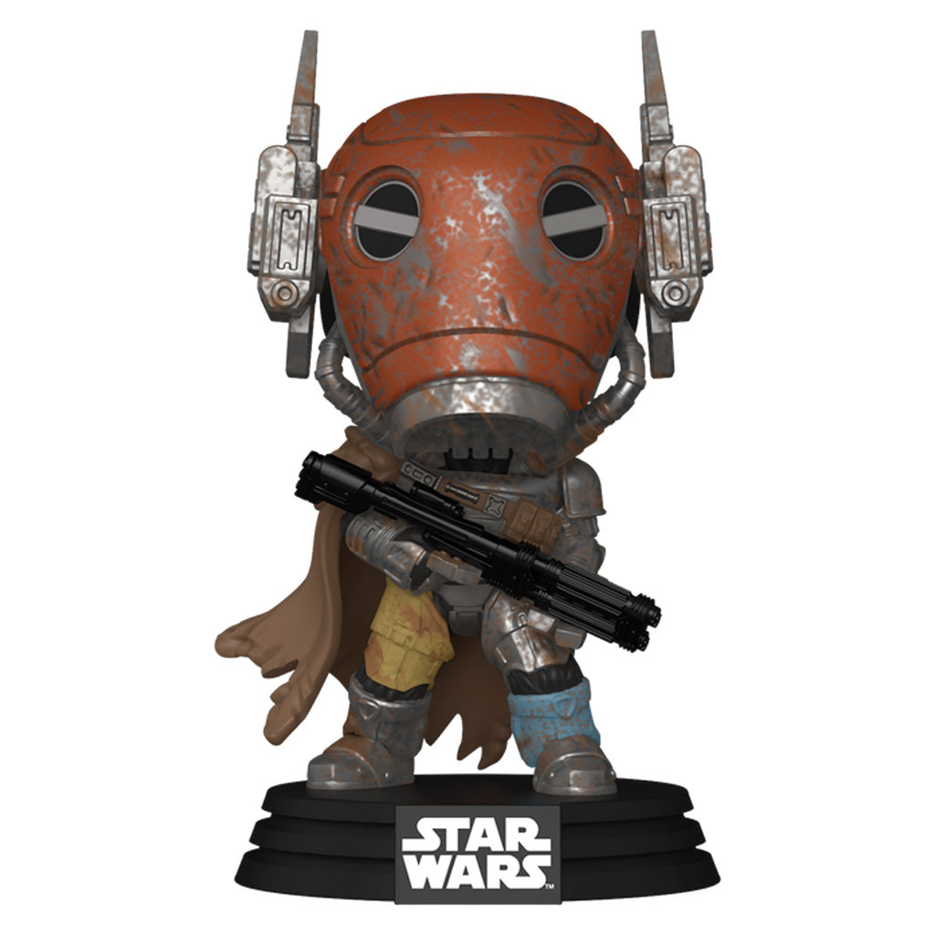 FUNKO POP STAR WARS: THE MANDALORIAN & GROGU - MERCENARY GUARD DROID 821