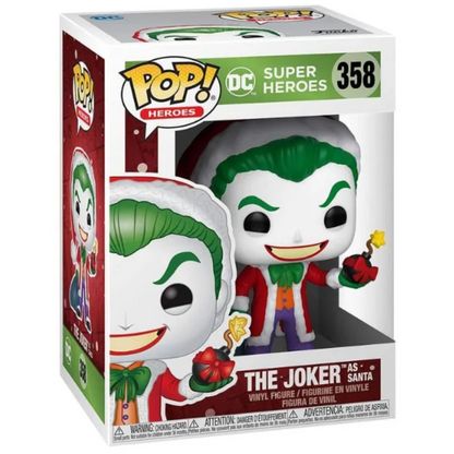 FUNKO POP HEROES HOLIDAY THE JOKER 358