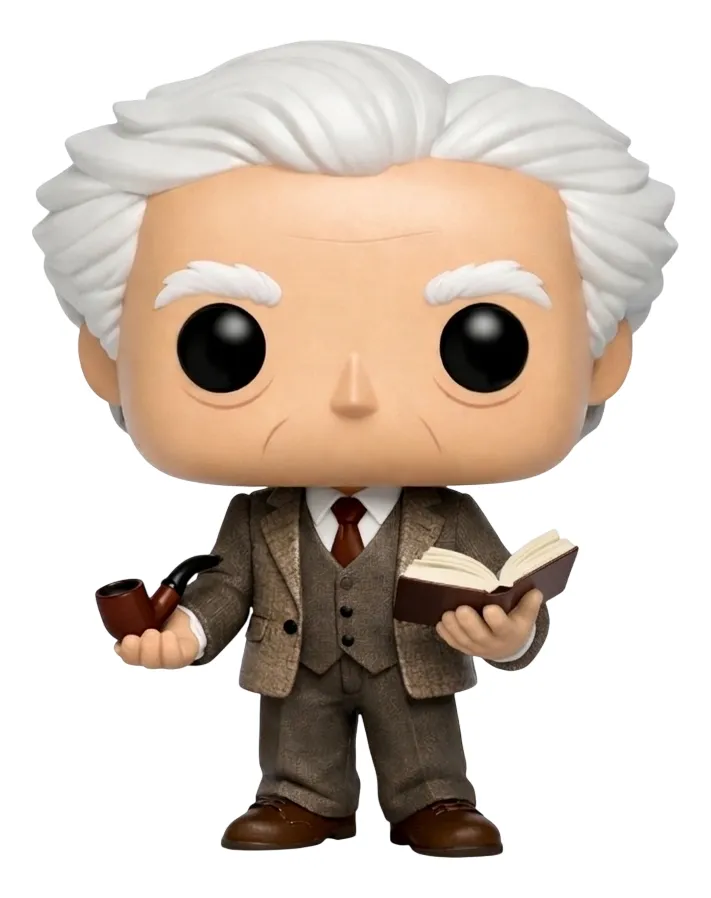 Bertrand Russel Personalizado em 3D Estilo Pop