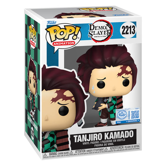 FUNKO POP DEMON SLAYER TANJIRO KAMADO W/CROW *EX* 2213