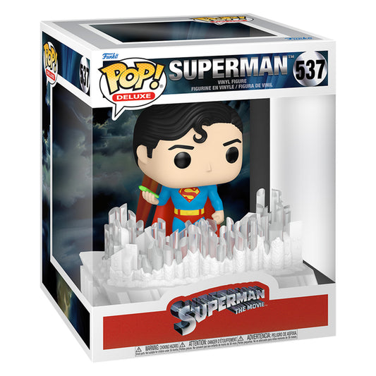 FUNKO POP HEROES DC SUPERMAN MOVIE *DELUXE* SUPERMAN 537