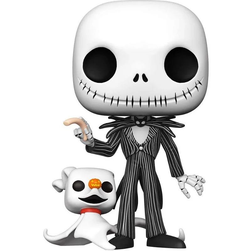 FUNKO POP DISNEY NBC - JACK SKELLINGTON WITH ZERO 809 (SUPER SIZED 10')