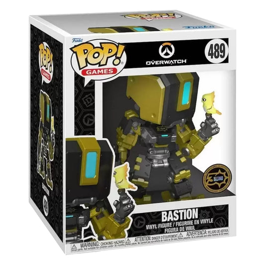 FUNKO POP OVERWATCH S5 *SIZED* 30TH BASTION *EX* 489