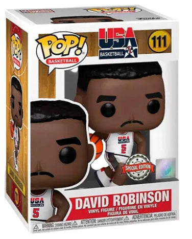 FUNKO POP USA BASKETBALL EXCLUSIVE - DAVID ROBINSON 111