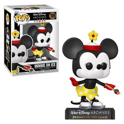 FUNKO POP WALT DISNEY ARCHIVES MINNIE ON ICE 1109