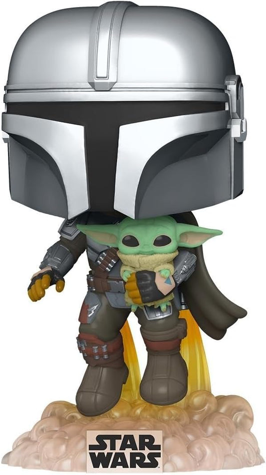 FUNKO POP STAR WARS THE MANDALORIAN - MANDALORIAN WITH THE CHILD 402