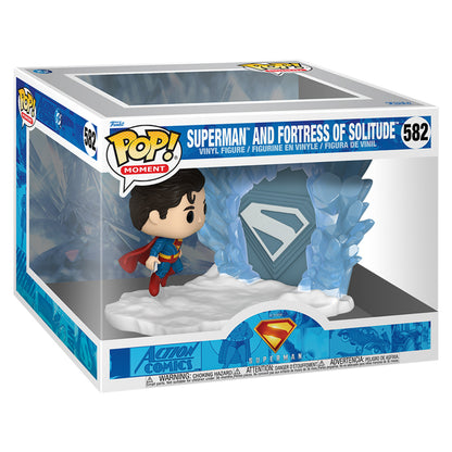 FUNKO POP HEROES DC SUPERMAN 2025 *MOMENT* SUPERMAN AND FORTRESS 582