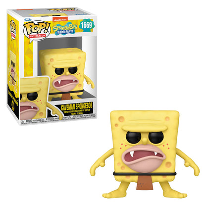 FUNKO POP SPONGEBOB 25TH SPONGBOB CAVEMAN 1669