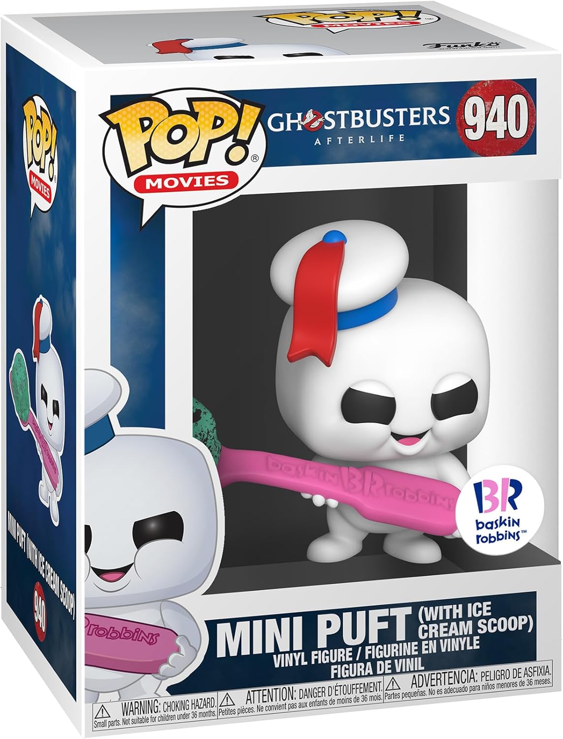 FUNKO POP GHOSTBUSTERS AFTERLIFE MINI PUFT W/ICE CREAM *EX* 940