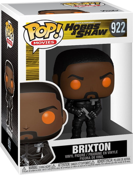 FUNKO POP FAST FURIOS HOBBS BRIXTON 922