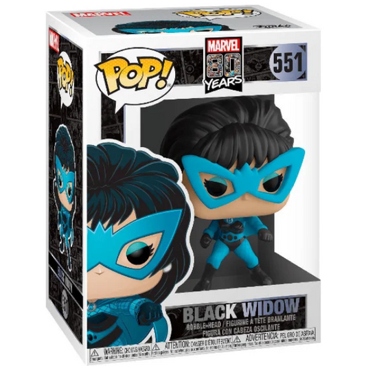 FUNKO POP MARVEL 80 YEARS - BLACK WIDOW (FIRST APPEARANCE) 551