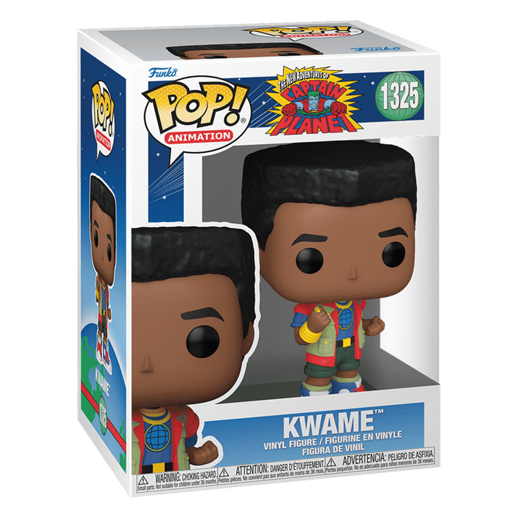 FUNKO POP TV CAPTAIN PLANET KWAME 1325