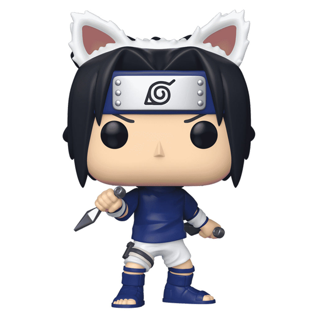 FUNKO POP NARUTO S.SASUKE UCHIHA W/SASUKE PAW  *EX* 1940