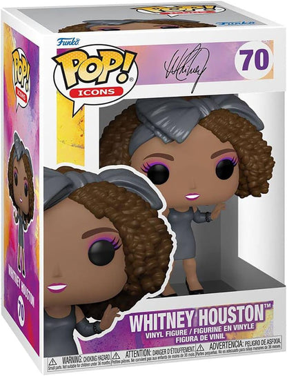 FUNKO POP ICONS - WHITNEY HOUSTON 70