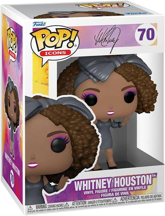 FUNKO POP ICONS - WHITNEY HOUSTON 70
