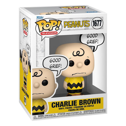 FUNKO POP PEANUTS CHARLIE BROWN GOOD GRIEF 1677