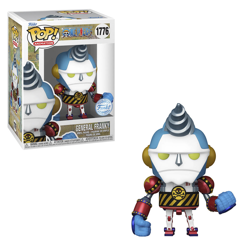 FUNKO POP ONE PIECE 4 GENERAL FRANKY *EX* 1776
