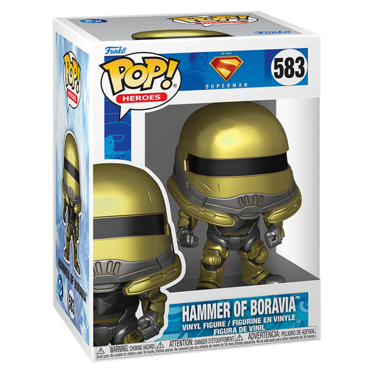 FUNKO POP HEROES DC SUPERMAN 2025 HAMMER OF BORAVIA 583
