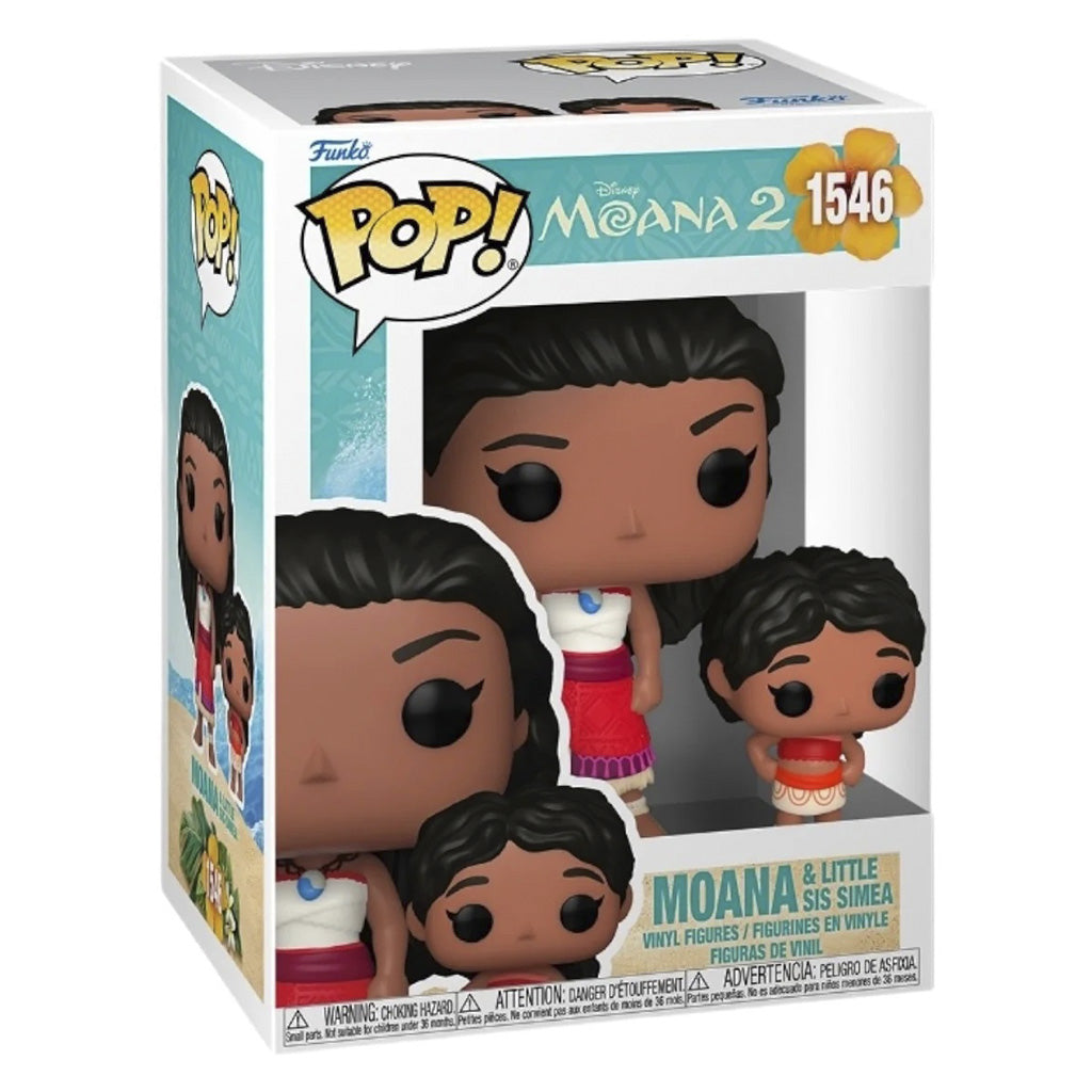 FUNKO POP DISNEY MOANA 2 - MOANA & LITTLE SIS SEMEA 1546