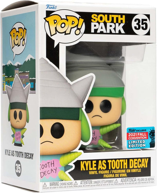 FUNKO POP SOUTH PARK STICK OF TRUTH KYLE AS TOOTH DECAY *NYCC 2021*35