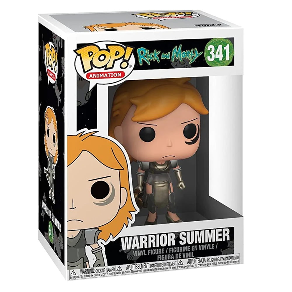 FUNKO POP RICK AND MORTY WARRIOR SUMMER 341