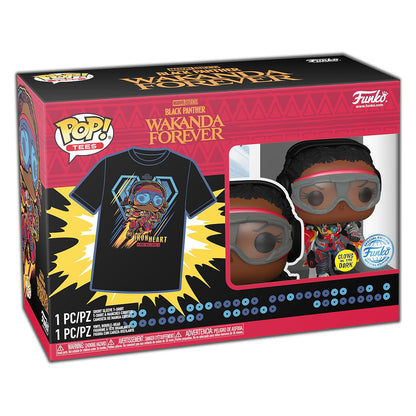 FUNKO POP TEES MARVEL BLACK PANTHER: WAKANDA FOREVER & CAMISETA TAMANHO LG (70381)