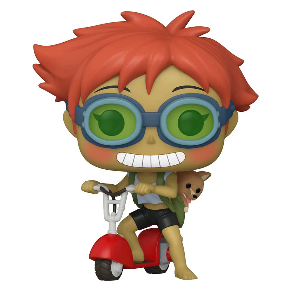 FUNKO POP COWBOY BEBOP EDWARD ON SCOOTER W/EIN 1215