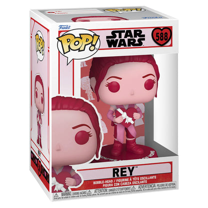 FUNKO POP STAR WARS VALENTINES - REY 588