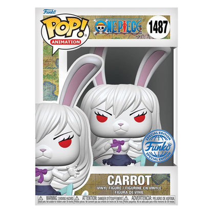FUNKO POP ONE PIECE 4 CARROT W/SULONG *EX* 1487