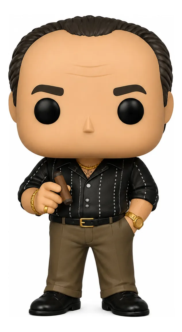 Tony Soprano Personalizado em 3D Estilo Pop