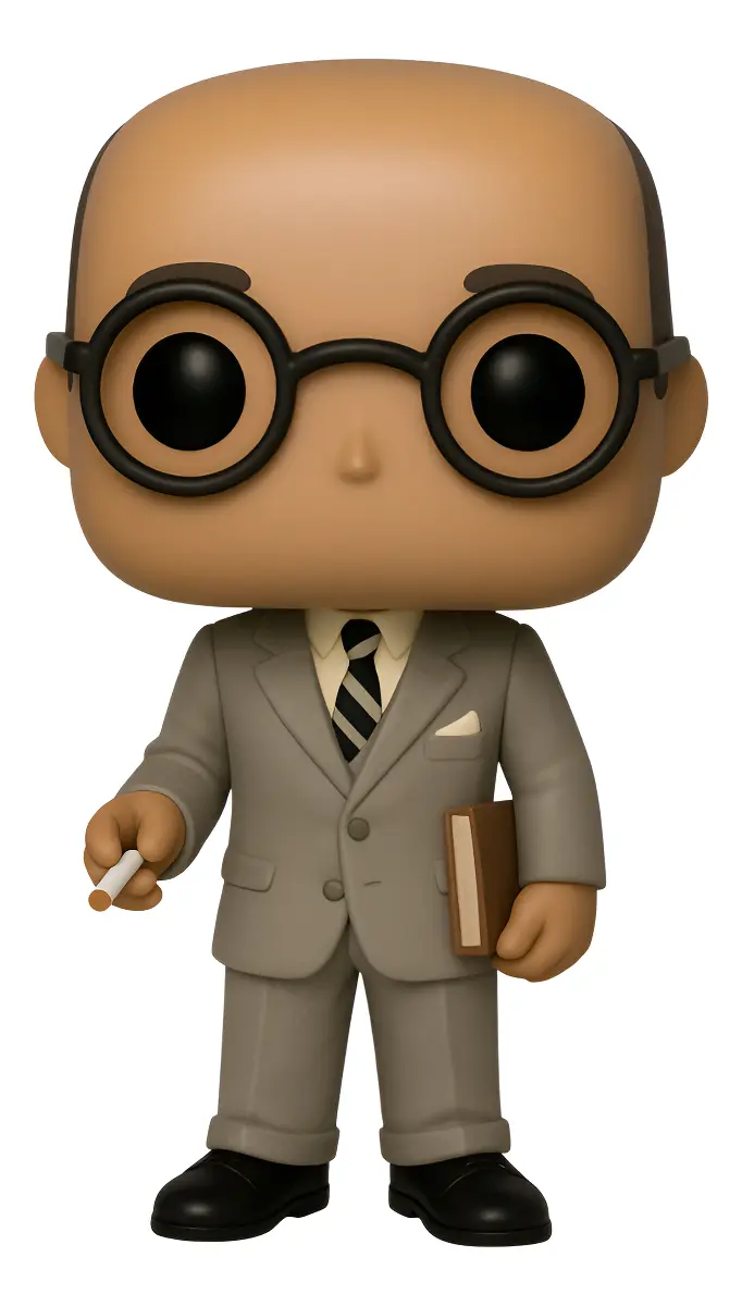 Mário De Andrade Personalizado em 3D Estilo Pop