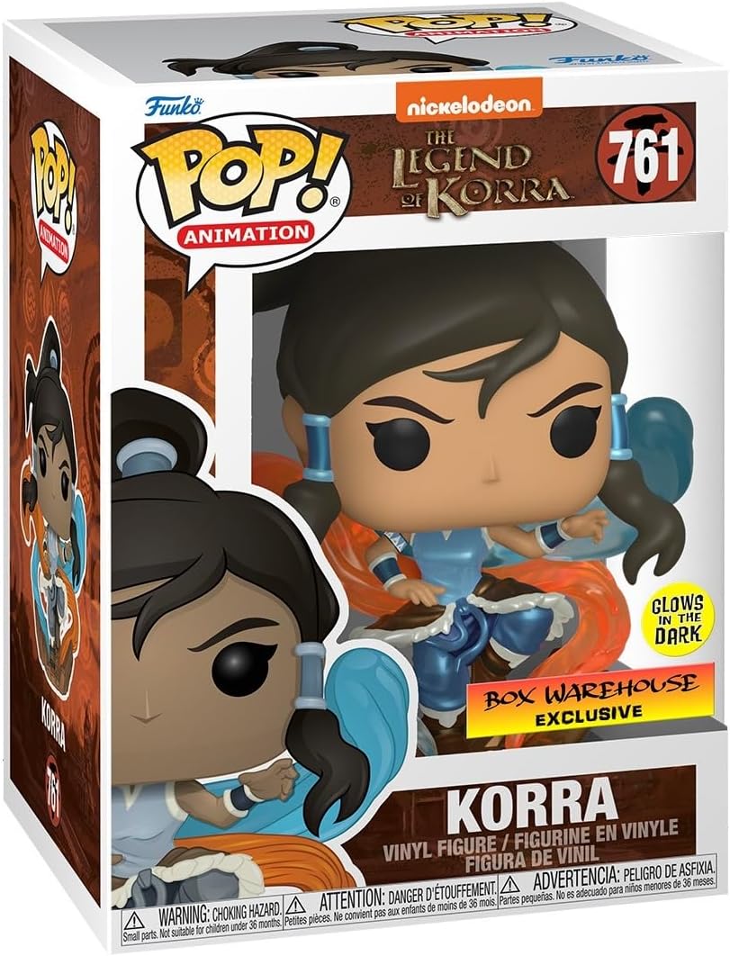 FUNKO POP THE LEGEND OF KORRA KORRA METALLIC GLOW *EX* 761