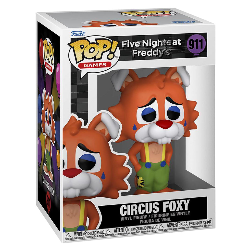 FUNKO POP FIVE NIGTHS FREDDY CIRCUS FOXY 911