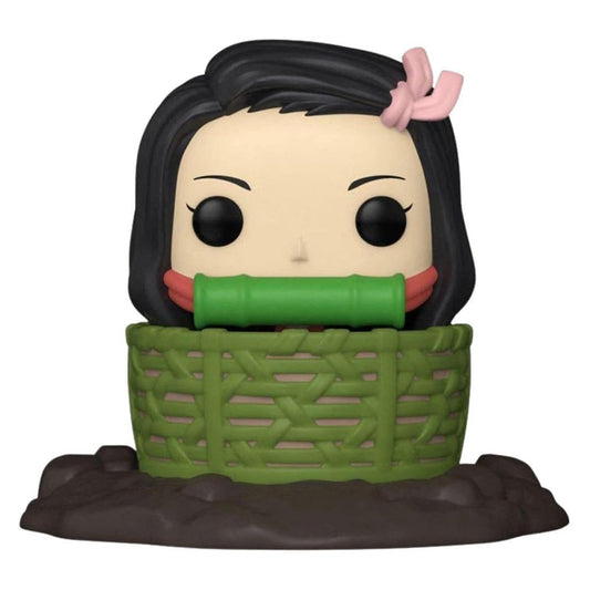 FUNKO POP DEMON SLAYER *DELUXE* NEZUKO KAMADO IN BASKET *EX* 1309