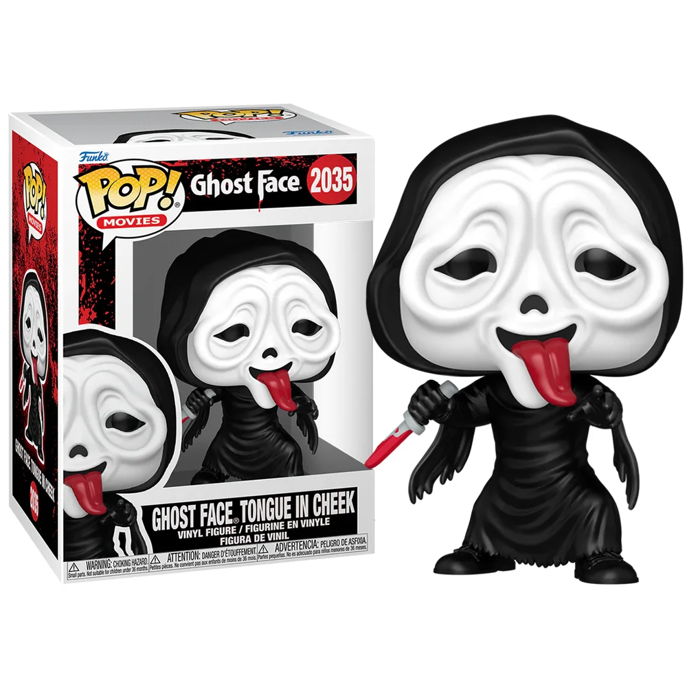 FUNKO POP GHOST FACE - GHOST FACE TONGUE IN CHEEK 2035