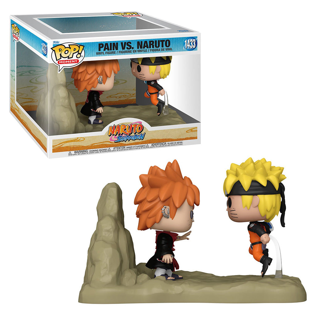 FUNKO POP NARUTO *MOMENTS* PAIN VS.NARUTO 1433