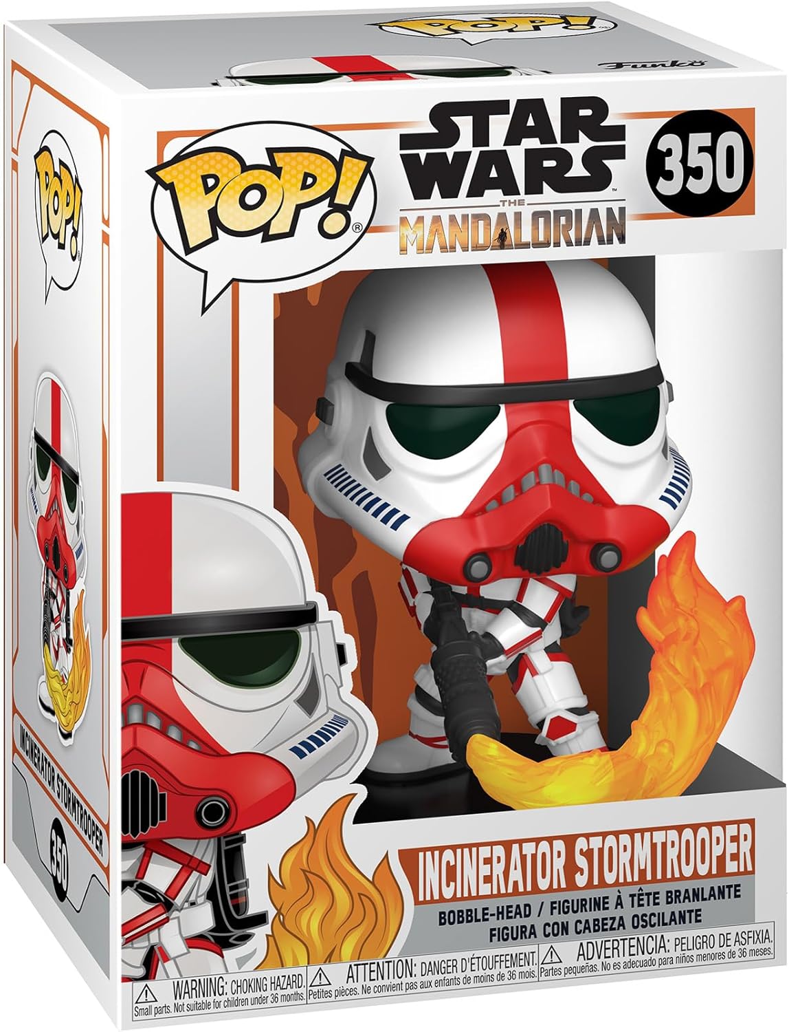FUNKO POP STAR WARS THE MANDALORIAN - INCINERATOR STORMTROOPER 350