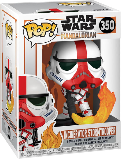 FUNKO POP STAR WARS THE MANDALORIAN - INCINERATOR STORMTROOPER 350