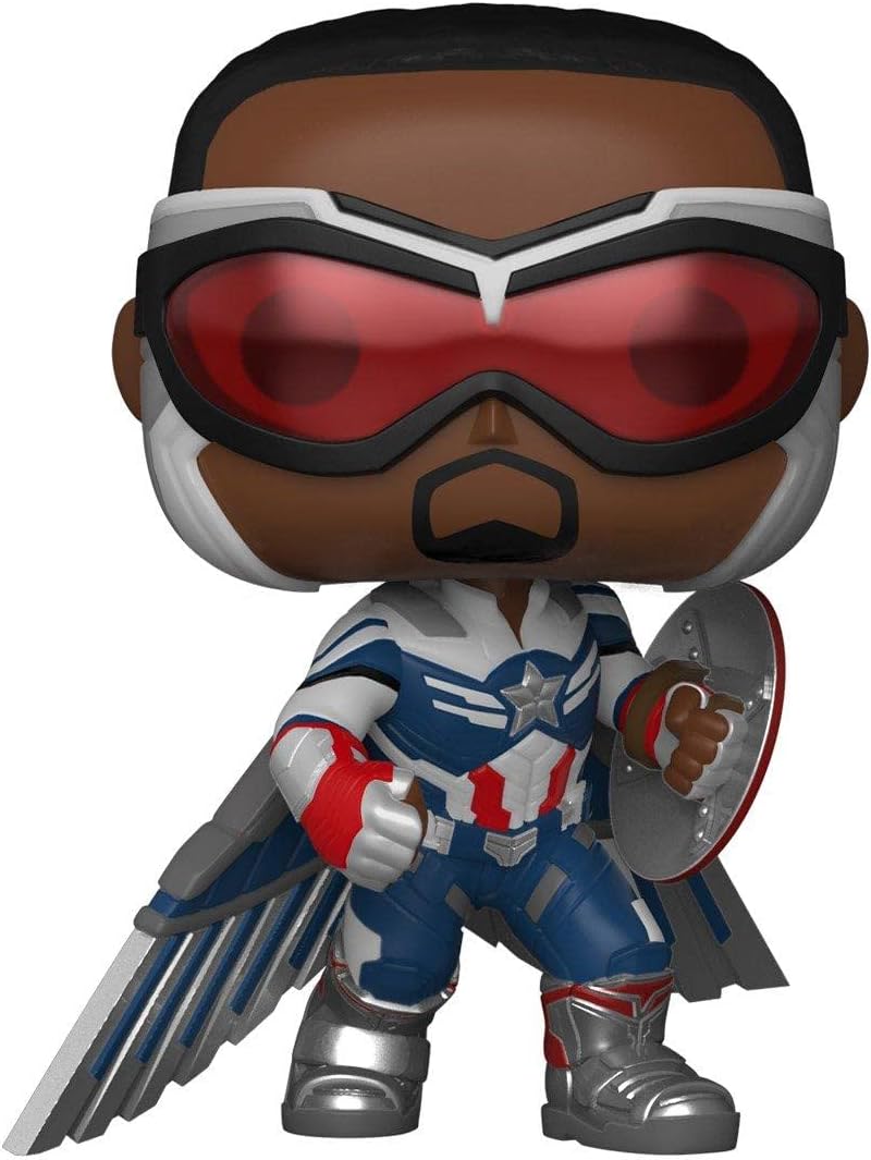 FUNKO POP MARVEL THE FALCON AND THE WINTER SOLDIER EXCLUSIVE - CAPTAIN AMERICA 819
