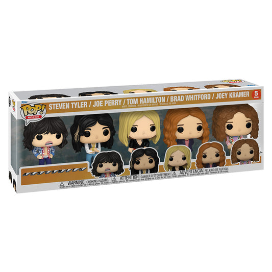 FUNKO POP ROCKS AEROSMITH 5-PACK (77189)