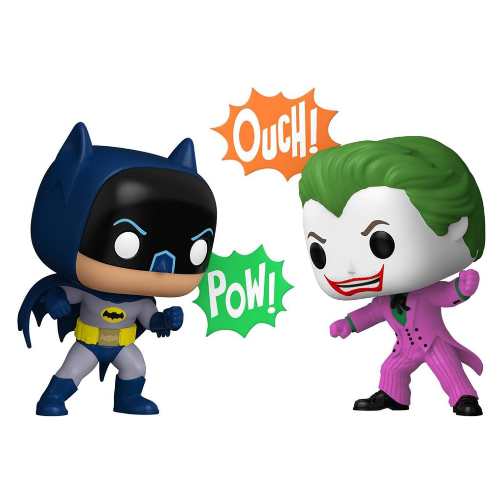 FUNKO POP HEROES BATMAN 85TH BATAMAN & THE JOKER *EX* 2PACK  82125