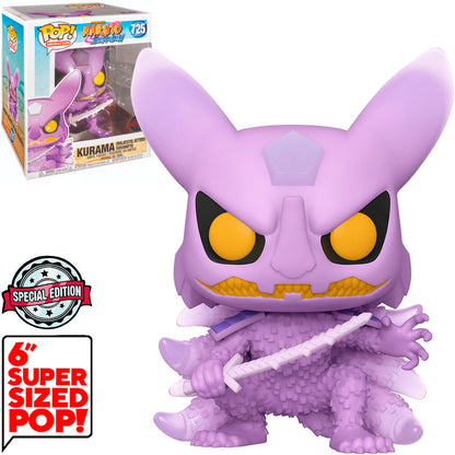 FUNKO POP ANIMATION NARUTO SHIPPUDEN EXCLUSIVE - KURAMA (MAJESTIC ATTIRE SUSANO'O) (6&QUOT; SUPER SIZED) 725